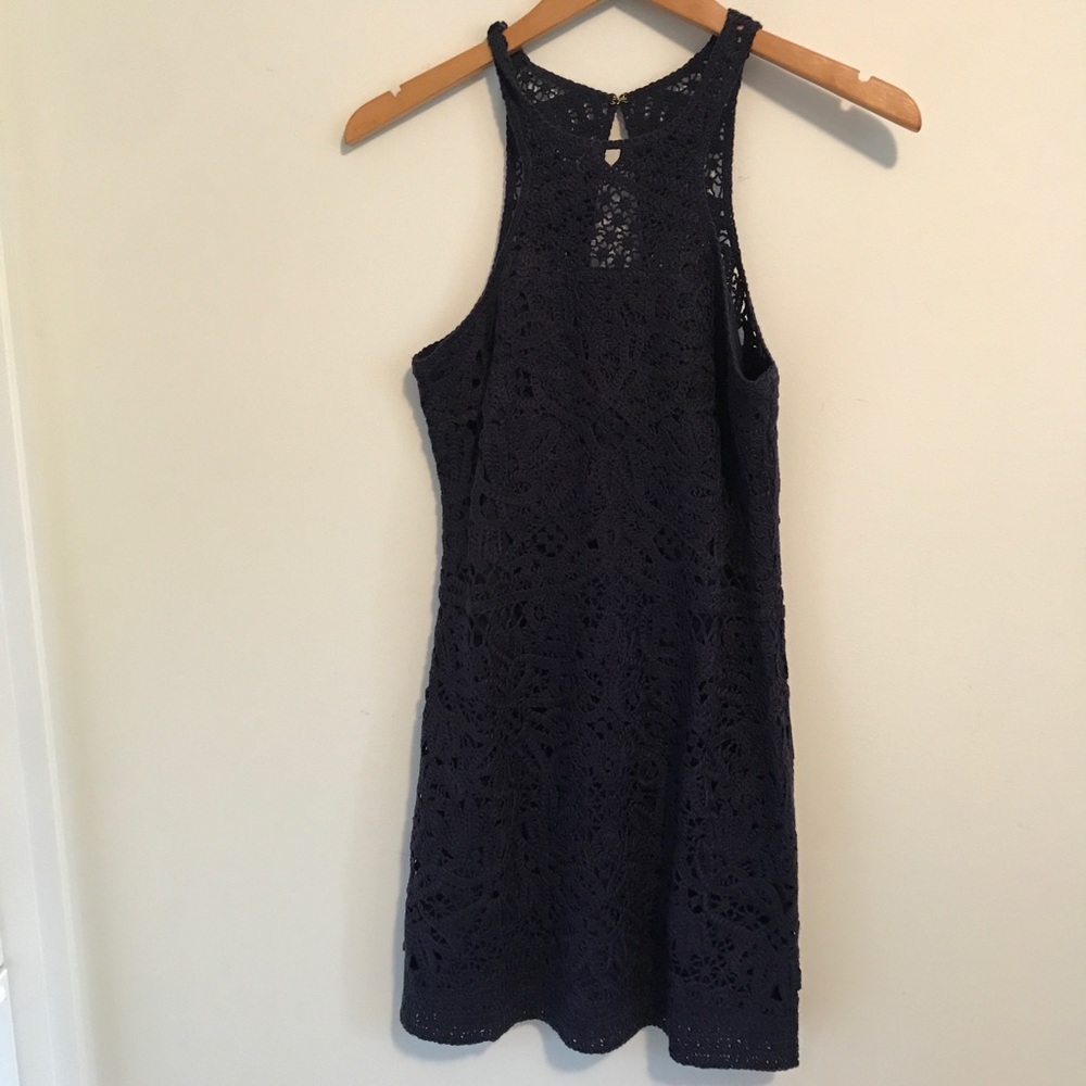 Lilly Pulitzer crochet-style dress